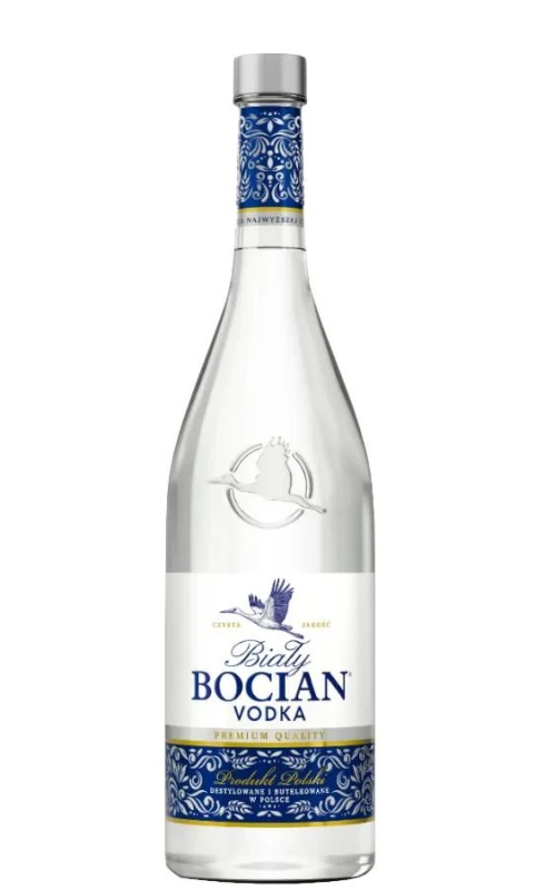 WÓDKA BIAŁY BOCIAN 0,5L 40%