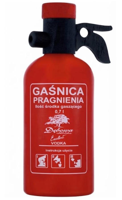WÓDKA DĘBOWA GAŚNICA 0,7L 40%