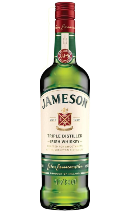 Irish Wiskey Jameson 700ml Triple_distilled Mild &amp; Timeless Whiskey form Ireland
