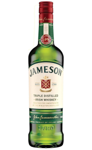 Zestaw Prezentowy Whiskey Irlandzkie Jameson 700ml + 2 szklanki do whiskey gratis