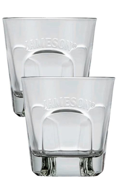 Zestaw Prezentowy Whiskey Irlandzkie Jameson 700ml + 2 szklanki do whiskey gratis