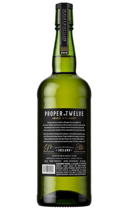 Irlandzkie Whiskey Connor McGregor The Proper Twelve 700ml 40%