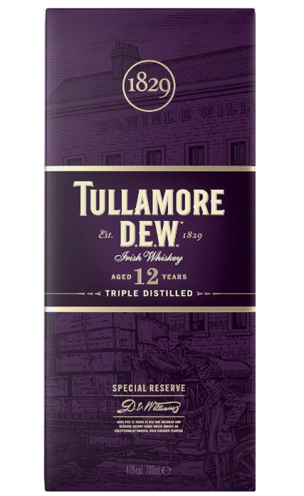 WHISKEY TULLAMORE DEW 12YO 0,7L 40% + KARTON