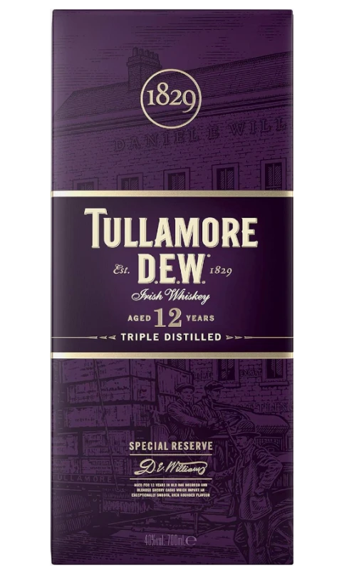 WHISKEY TULLAMORE DEW 12YO 0,7L 40% + KARTON
