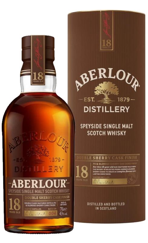 WHISKY ABERLOUR 18YO 0,7L 43%