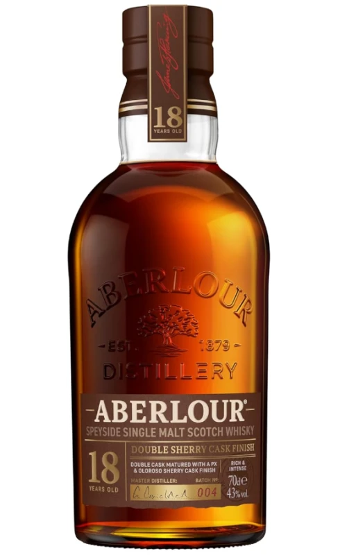 WHISKY ABERLOUR 18YO 0,7L 43%