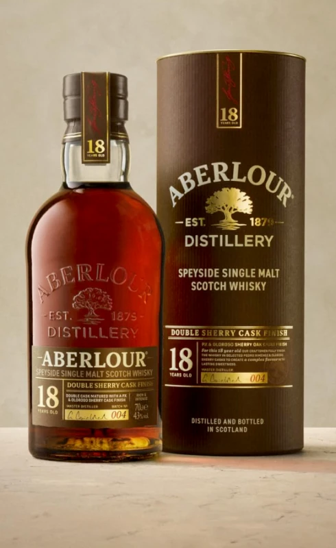 WHISKY ABERLOUR 18YO 0,7L 43%