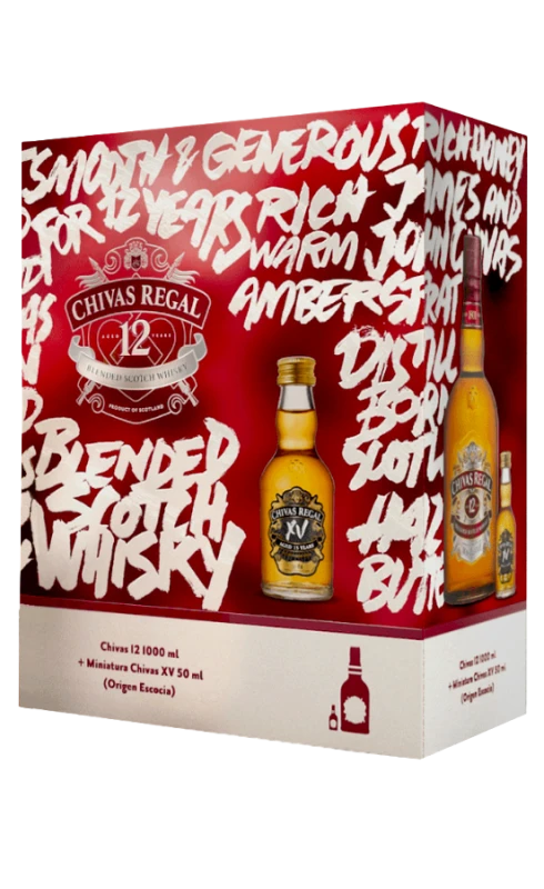 ZESTAW_WHISKY_CHIVAS_12YO_07L_Z_MINIATURĄ_CHIVAS_XV_005L