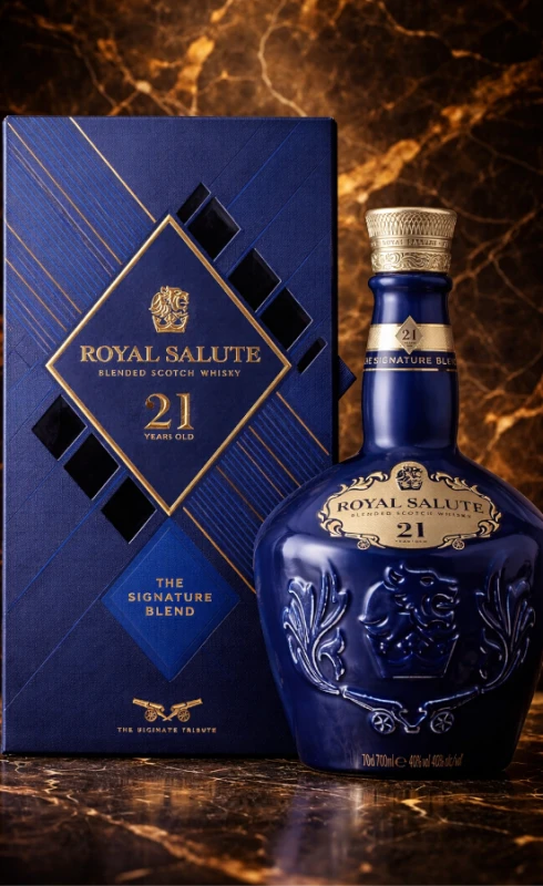WHISKY SZKOCKIE BLENDED CHIVAS REGAL ROYAL SALUTE 21YO 0,7L 700ML