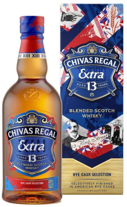 Whiskey Szckocka Blended Chivas Regal 13YO Rye Cask 0,7L 40%