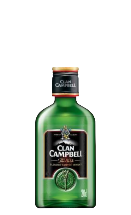 Szkockie Whiskey Blended Clan Campbell 200ml
