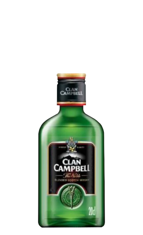 Szkockie Whiskey Blended Clan Campbell 200ml