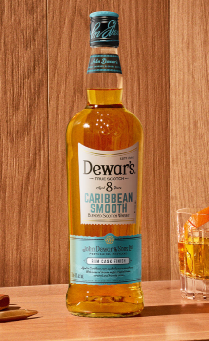 WHISKY DEWARS 8YO CARRIBEAN 0,7L 40%