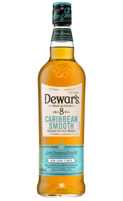 WHISKY DEWARS 8YO CARRIBEAN 0,7L 40%