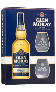 WHISKY GLEN MORAY 12YO 0,7L +2SZKL