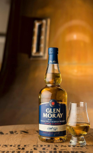 WHISKY GLEN MORAY 12YO 0,7L +2SZKL