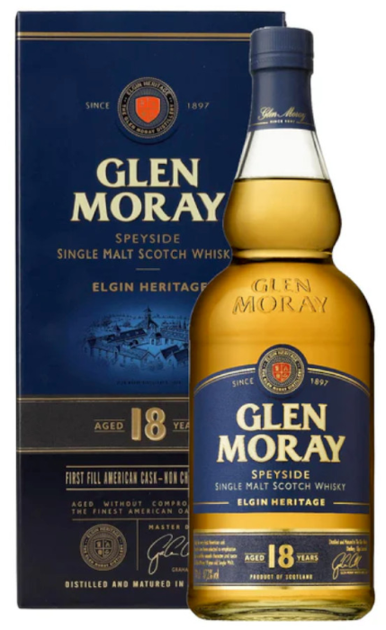 WHISKY GLEN MORAY 18YO 0,7L