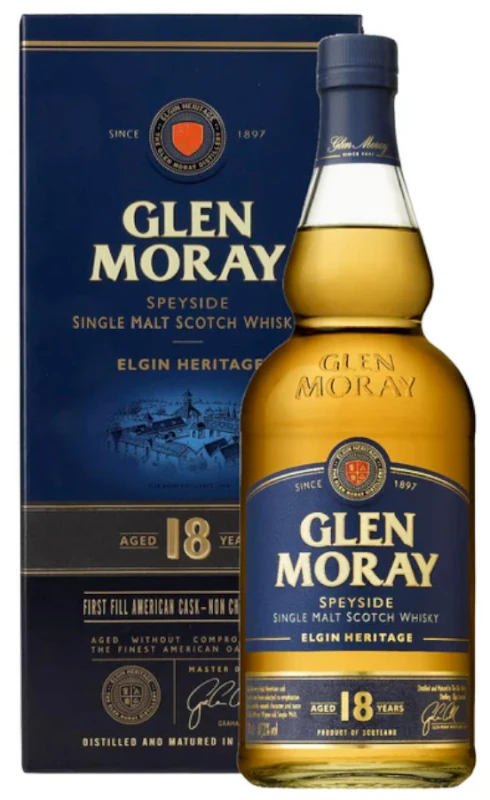WHISKY GLEN MORAY 18YO 0,7L